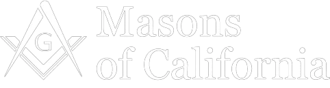 Free Mason Black and White Logo